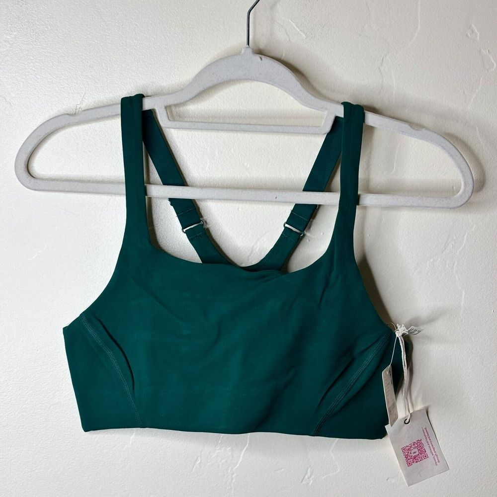 Free People Movement x HATCH Maternity Bra Sz. XS Green Never Better Square Neck - Picture 2 of 4